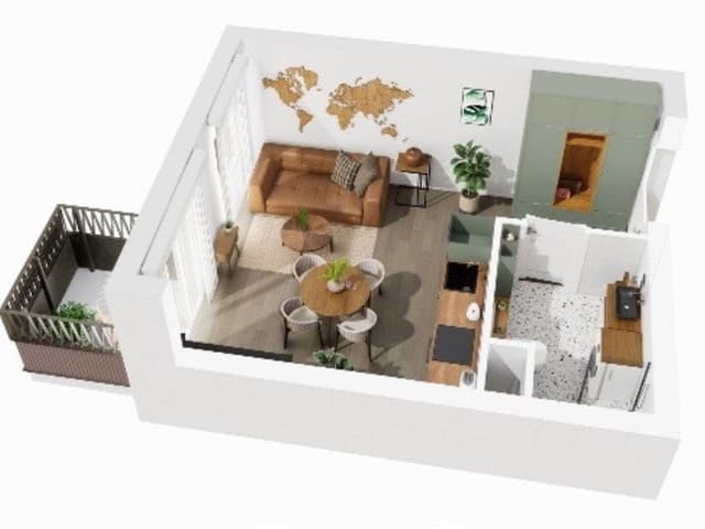 Nowoczesne mieszkanie w prestiżowych Jeżycach - Zdjęcie 2/7