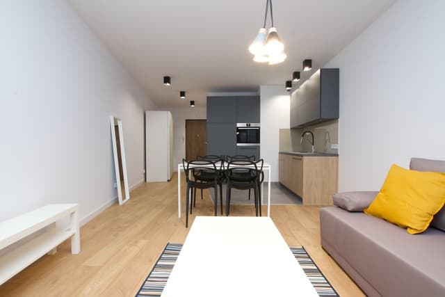 Nowoczesna kawalerka w M House, Prądnik Biały - Zdjęcie 5/10