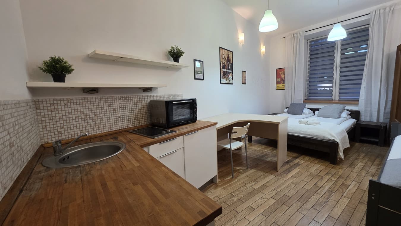 Przytulne studio w sercu Starego Miasta Krakowa - Zdjęcie 1/10