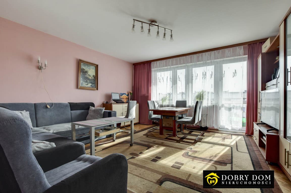 Funkcjonalne 3 pokoje z dużym balkonem – Nowe Miasto - Zdjęcie 1/6