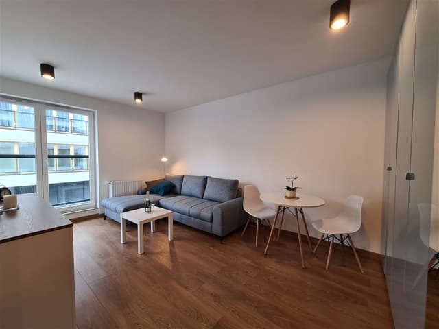 Stylowa kawalerka z balkonem, Kraków Dębniki – Małysiaka - Zdjęcie 3/7
