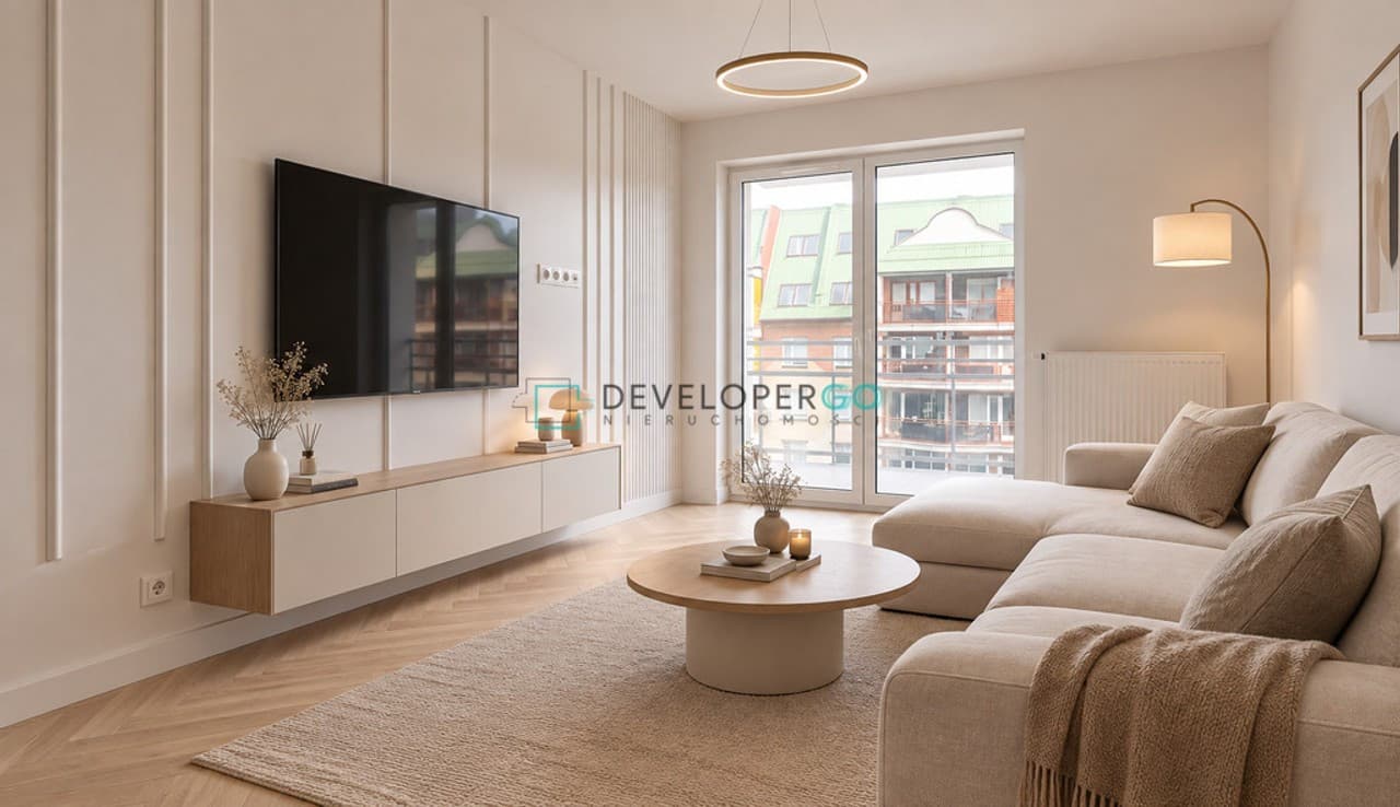 Nowoczesne 3 pokoje z klimatyzacją | Kręta Apartamenty - Zdjęcie 1/7