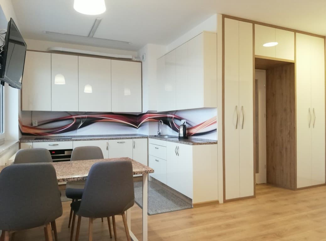 Nowoczesne studio z wielkim tarasem i klimatyzacją, Krzyki - Zdjęcie 1/11