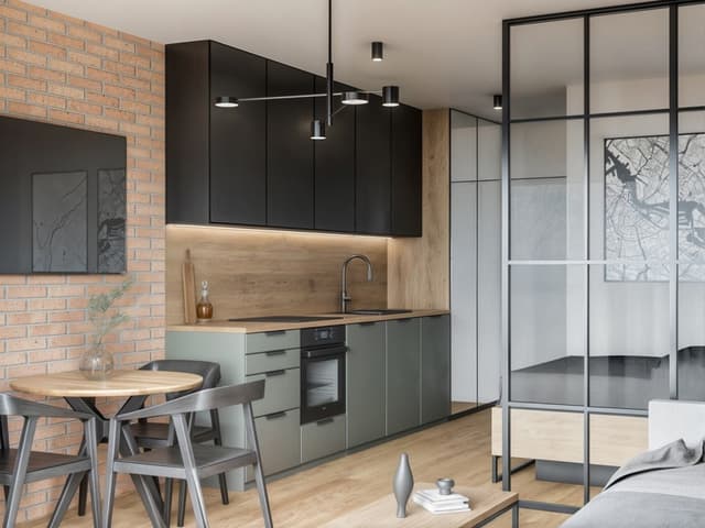 Nowoczesne studio z klimatyzacją i siłownią, Hussar Loft - Zdjęcie 3/7