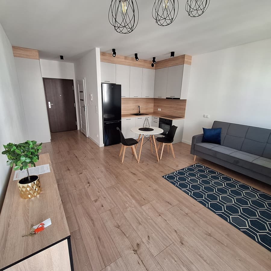 Przytulne mieszkanie w spokojnej części Bałut, pełne wyposażenie - Zdjęcie 1/12