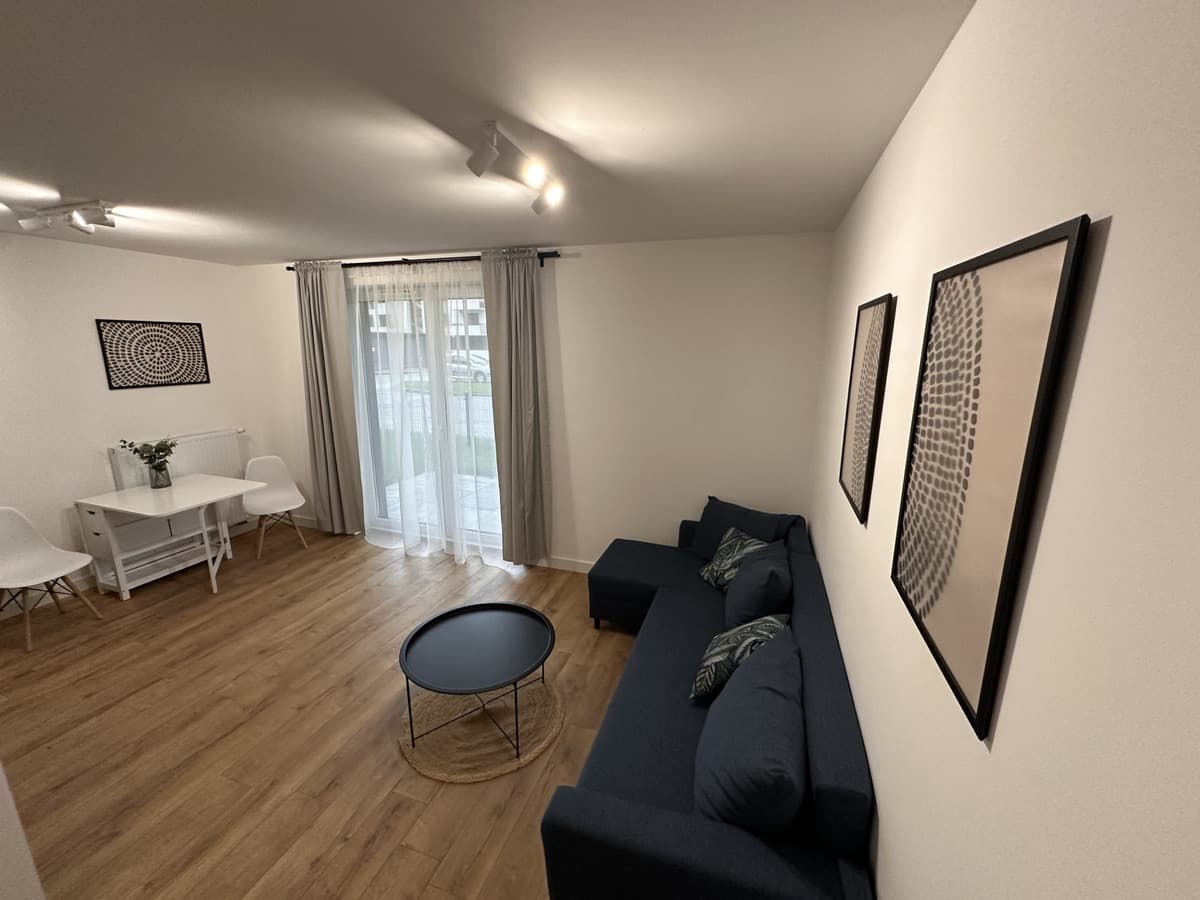 Przytulne 2-pokojowe mieszkanie w Czyżynach, pełne wyposażenie - Zdjęcie 1/8