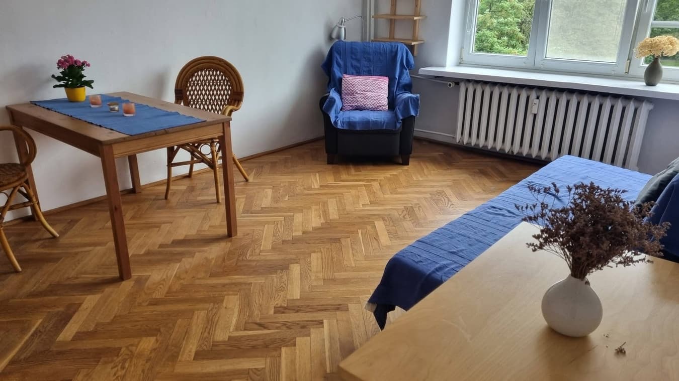 Przytulne i słoneczne mieszkanie na zielonym Żoliborzu - Zdjęcie 1/6