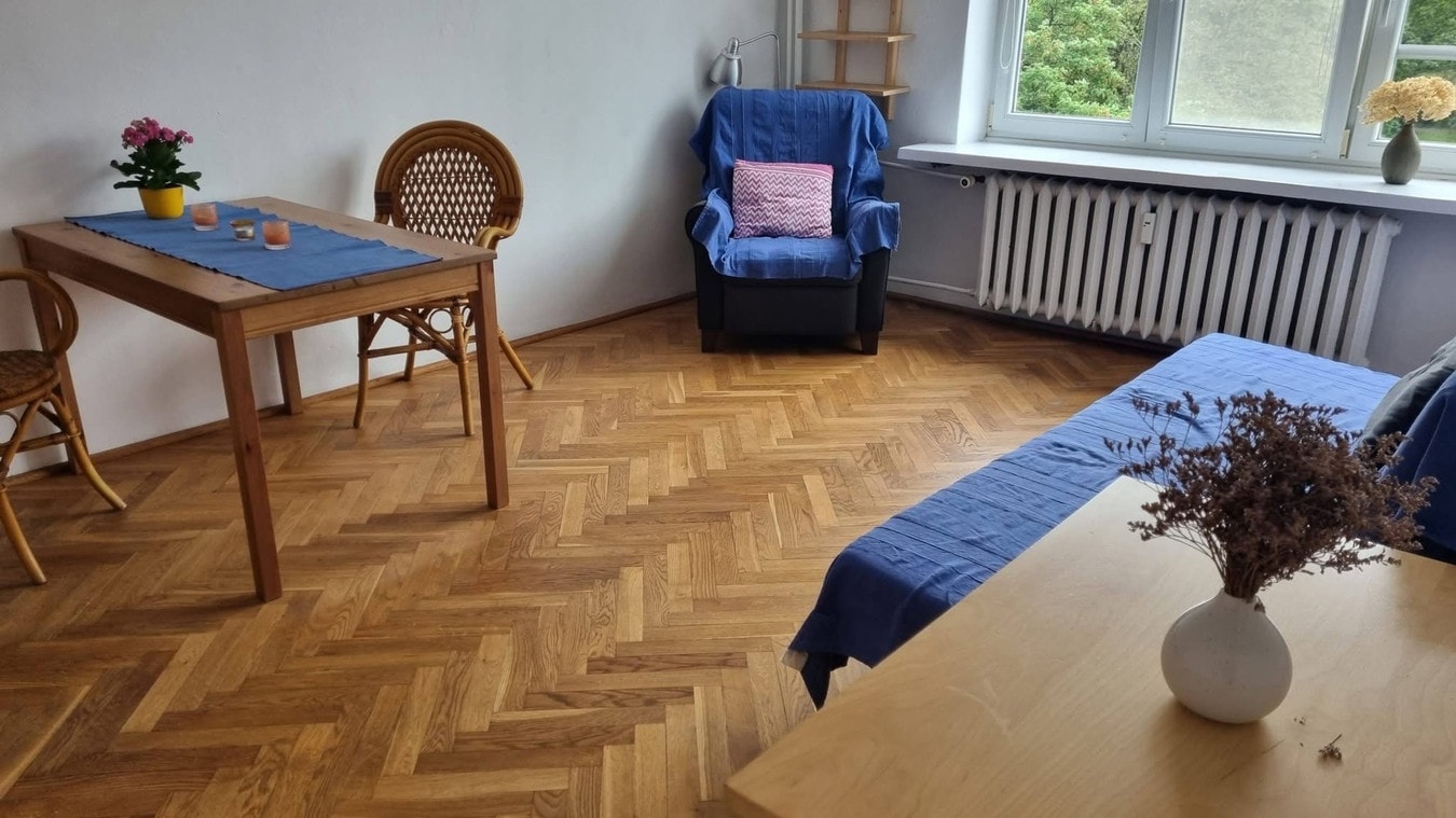 Przytulne i słoneczne mieszkanie na zielonym Żoliborzu - Zdjęcie 1/6