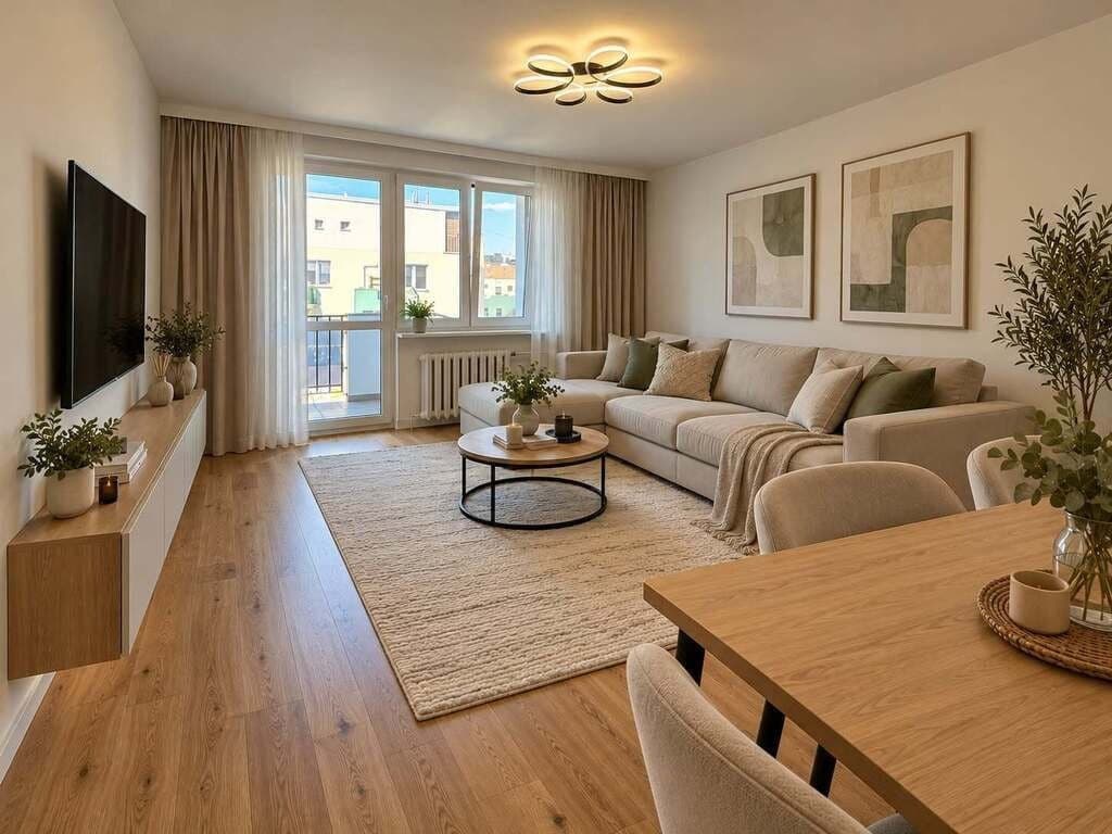 Nowoczesne mieszkanie po ремонці w centrum Szczecina - Zdjęcie 1/10