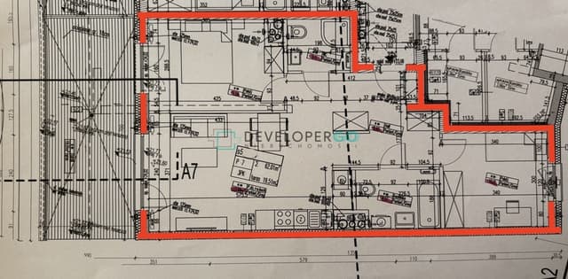Nowe 3 pokoje z dużym tarasem na Piaskach, ul. Bema - Zdjęcie 3/5