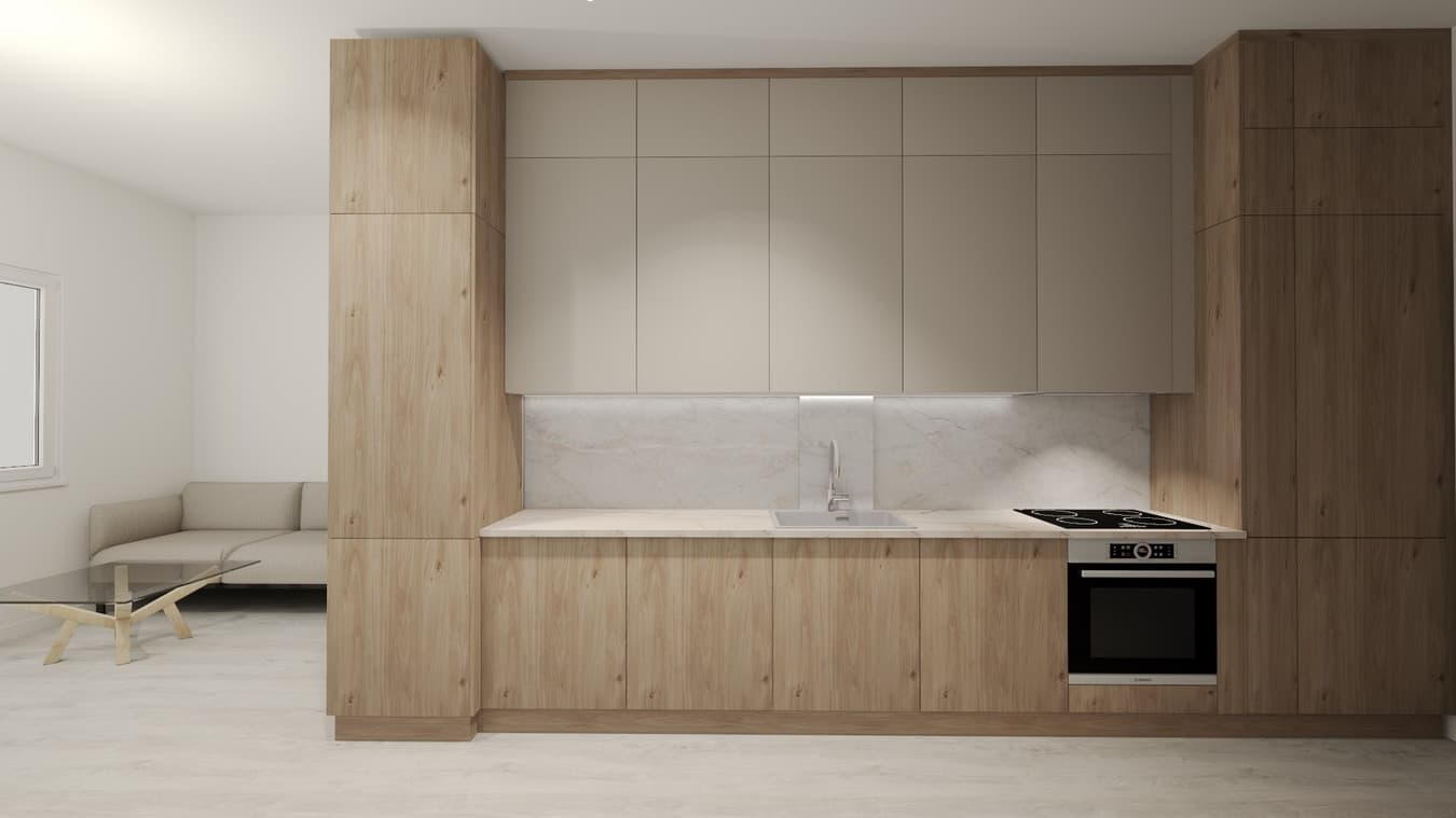 Funkcjonalne studio 19 m² w spokojnej dzielnicy Włochy - Zdjęcie 1/6