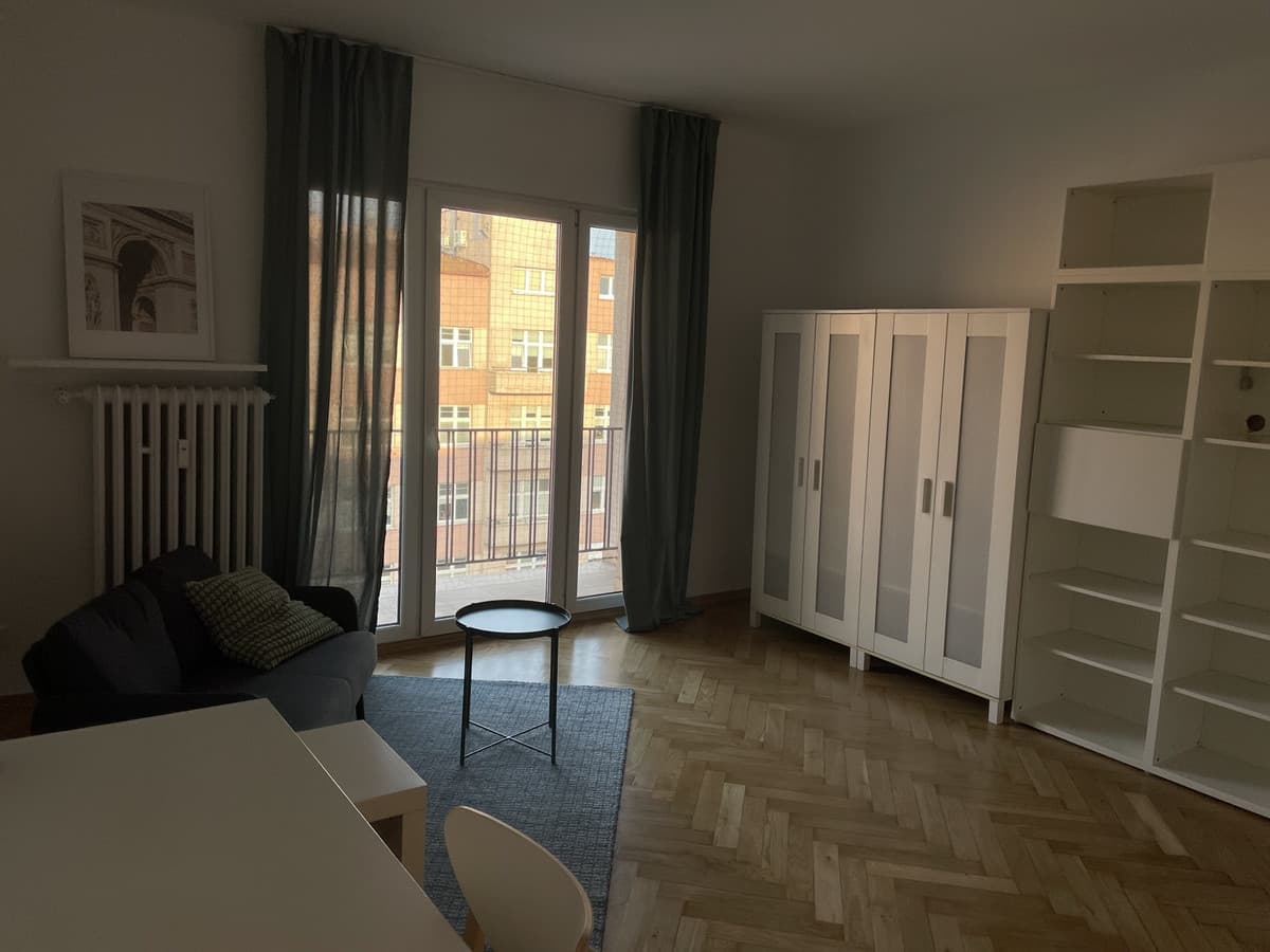 Przestronne 40m² przy Parku Źródliska, centrum Łodzi - Zdjęcie 1/13