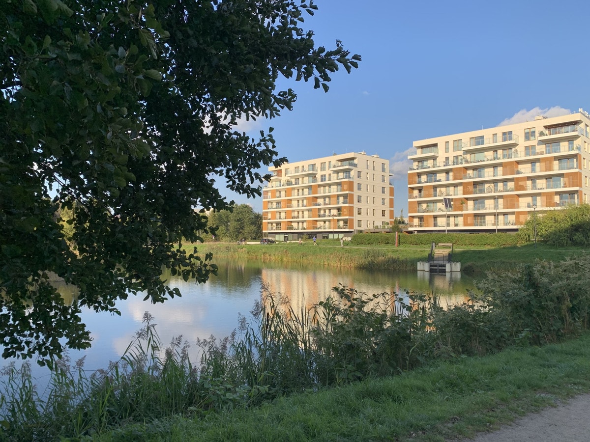 Nowoczesna kawalerka z dużym tarasem – Gdańsk Jasień - Zdjęcie 1/10